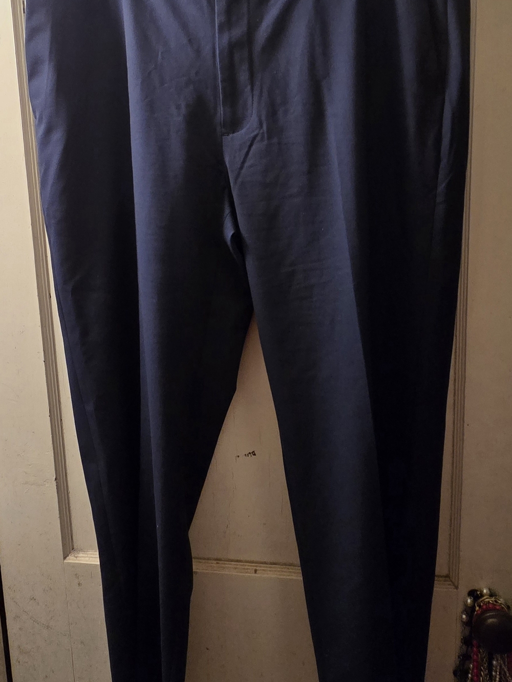 Men's Navy Dress Pants - Classic Tailored Fit
